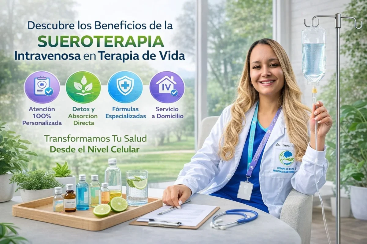 beneficios de sueroterapia - terapia de vida