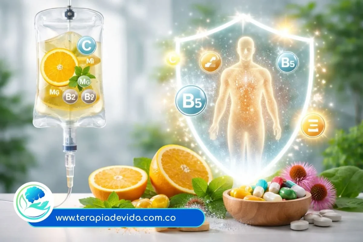 suero para gripas y alergias