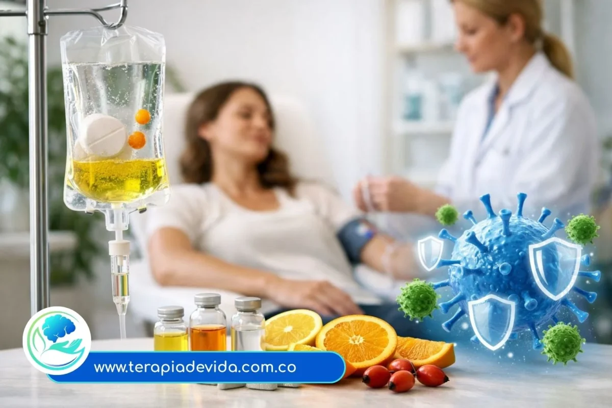 terapia intravenosa defensas