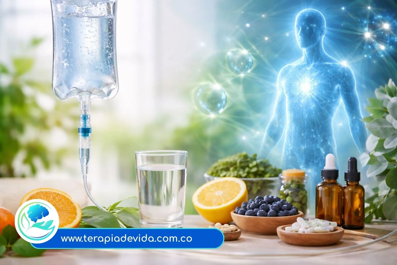 terapia intravenosa para vitalidad celular