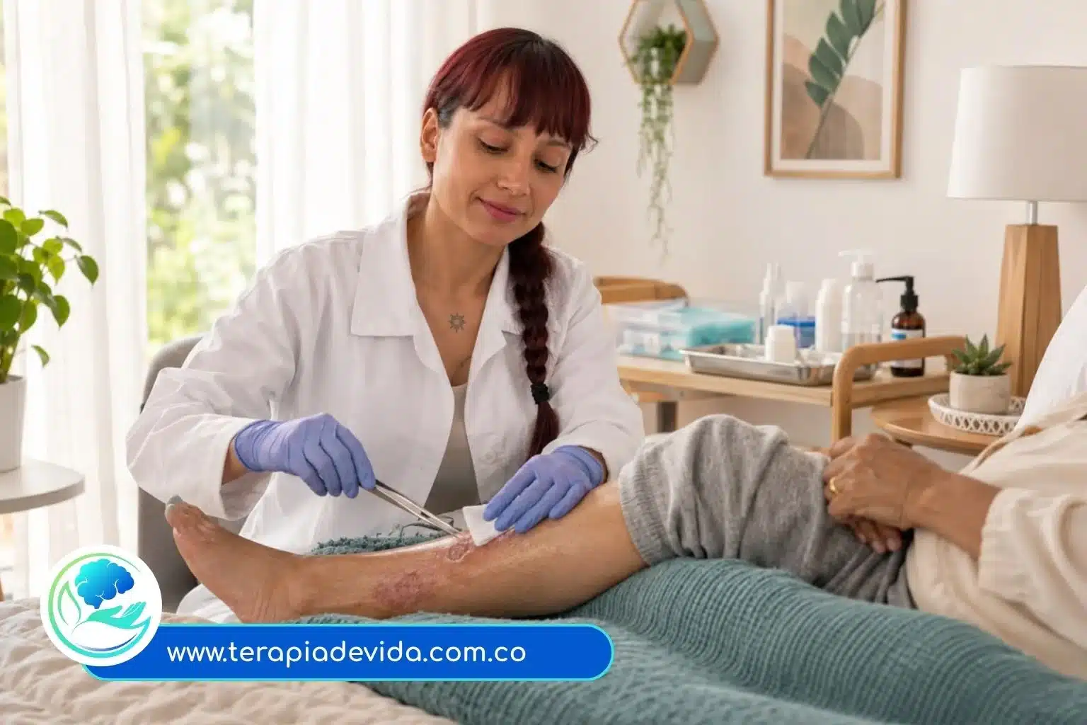 curacion de heridas postquirurgicas a domicilio